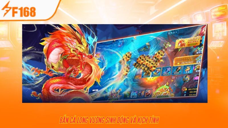 Hướng Dẫn Tối Ưu Điểm Số Trong Bắn Cá Long Vương Tại F168 2 Bắn Cá Long Vương sinh động và kịch tính